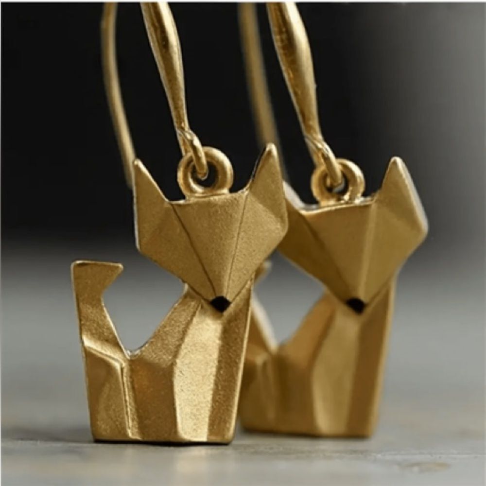 Fox Earrings S1299